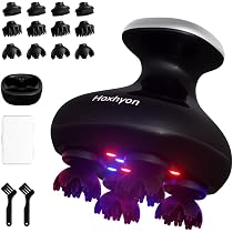 Amazon | AQielev ヘッドスパ 頭皮ブラシ 電動頭皮ブラシ お風呂
